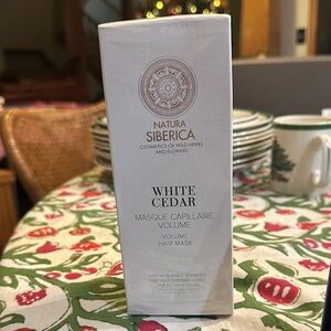 Natura Siberica White Cedar Hair Mask Conditioner, New